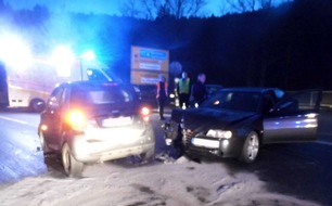 Polizeipräsidium Westpfalz: POL-PPWP: Schopp: Vorfahrt missachtet - zwei Verletzte