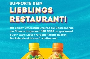 PepsiCo Deutschland GmbH: Lipton Ice Tea unterstützt die Gastronomie mit einer halben Million Euro - und so können Supporter helfen