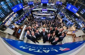 LATAM Airlines: LATAM Airlines: Ring The Bell Ceremony und Investor Day an der New York Stock Exchange