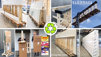 ELOORAC GmbH & Co. KG: Mit Mehrweg-Transport- und Lagergestellen von ELOORAC zu mehr Nachhaltigkeit im Unternehmen