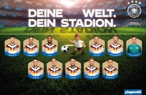 PLAYMOBIL: Auf dem Weg zur Fußball-Weltmeisterschaft 2026: Playmobil bringt die Nationalmannschaft ins Spiel