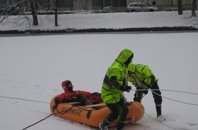 Landesfeuerwehrverband Schleswig-Holstein: FW-LFVSH: Feuerwehrverband warnt vor dem Betreten der Eisflächen