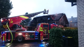 Freiwillige Feuerwehr Werne: FW-WRN: Gebäudebrand im Abdinghof