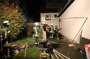 Feuerwehr Mettmann: FW Mettmann: Verpuffung in Einfamilienhaus