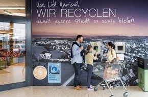 LIDL Schweiz: Lidl Svizzera si unisce all'economia circolare nazionale nel settore del riciclaggio / "Chiudere i cicli degli imballaggi in plastica e dei cartoni per bevande"