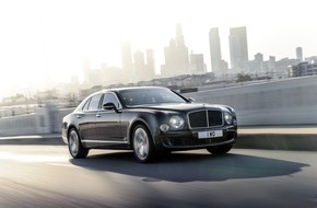 Bentley Motors Ltd.: Bentley stellt den neuen Mulsanne Speed vor - Das schnellste Luxusautomobil der Welt