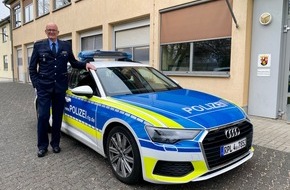 Polizeidirektion Montabaur: POL-PDMT: Hachenburg - Chef der Polizei Hachenburg in Ruhestand