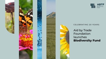 Aid by Trade Foundation: Aid by Trade Foundation Turns 20, Invests Half a Million Euros in New Biodiversity Fund