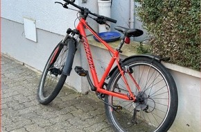 Polizeidirektion Landau: POL-PDLD: Eigentümer zu rotem MTB gesucht