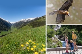 Tourismusverband Raurisertal: Abenteuer Raurisertal - wo Berge rufen, Wasser plätschert und Geier kreisen