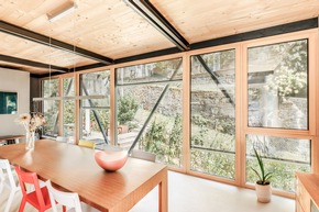 Nota de Prensa Griesser: Vida autosuficiente energéticamente con vistas panorámicas