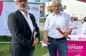 Deutsche Telekom AG: Telekom startet Glasfaser-Ausbau in Gera