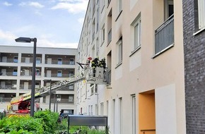 Feuerwehr München: FW-M: Personensuche bei Zimmerbrand (Oberföhring)