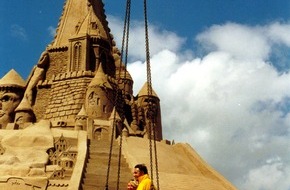 Niederländisches Büro für Tourismus & Convention (NBTC): 20,91 Meter: In Holland steht die höchste Sandskulptur der Welt