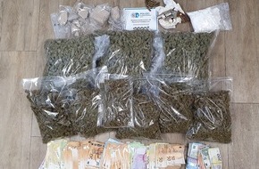Polizei Bonn: POL-BN: Bonn-Tannenbusch: Schlag gegen den Drogenhandel - Drei Festnahmen und umfangreiche Sicherstellungen bei Durchsuchungs- und Festnahmeeinsatz / Meldung -2-
