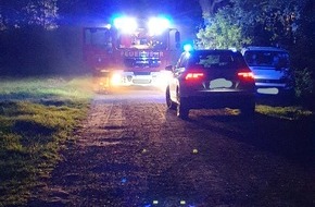 Freiwillige Feuerwehr Gemeinde Schiffdorf: FFW Schiffdorf: Feuertonne löst Einsatz von Feuerwehr und Polizei aus