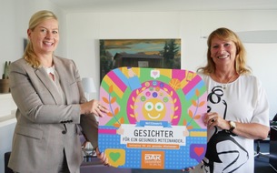 DAK-Gesundheit: Sozialministerin Köpping startet DAK-Wettbewerb "Gesichter für ein gesundes Miteinander" in Sachsen