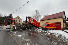 Feuerwehr Dresden: FW Dresden: Starke Rauchentwicklung bei Brand