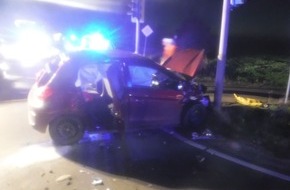 Polizei Düren: POL-DN: Drei Verkehrsunfälle mit Verletzten auf Landstraßen am 1. Weihnachtstag