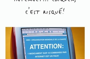 pharmaSuisse - Schweizerischer Apotheker Verband / Société suisse des Pharmaciens: Société suisse des pharmaciens: Médicaments en vente sur Internet - vente par correspondance - Les médicaments, ça ne s'achète pas à la légère!