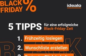 Idealo Internet GmbH: Black Friday: 5 Tipps für eine erfolgreiche Schnäppchenjagd