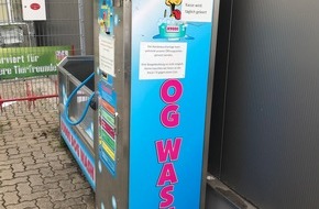 Polizeipräsidium Westpfalz: POL-PPWP: Hunde-Waschautomat aufgebrochen