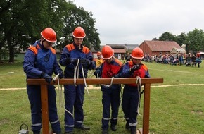 Freiwillige Feuerwehr Gemeinde Schiffdorf: FFW Schiffdorf: Jugendfeuerwehren der Gemeinde im Leistungsvergleich beim Tag der Feuerwehr