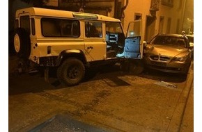 Polizeiinspektion Zweibr&uuml;cken: POL-PIZW: Betrunken Verkehrsunfall verursacht, gefl&uuml;chtet und anschlie&szlig;end selbst gestellt