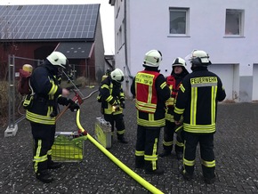 FW Borgentreich: Alarmübung der Feuerwehren der Stadt Borgentreich am 28.12.2018 in Lütgeneder