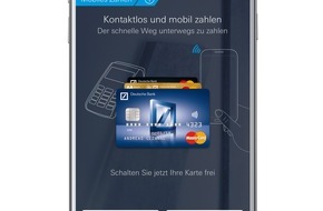 Mastercard Deutschland: Pressemitteilung Deutsche Bank und Mastercard: Deutsche Bank startet mobiles Bezahlen - Das Smartphone als Geldbörse