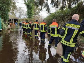 FW-ROW: Hochwasserupdate Feuerwehren der Samtgemeinde Sottrum