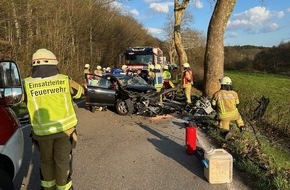 Polizeidirektion Landau: POL-PDLD: Verkehrsunfall mit schwer verletzter Person