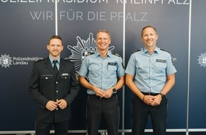 Polizeipräsidium Rheinpfalz: POL-PPRP: Wechsel in der Leitung der Polizeiinspektion Ludwigshafen 1