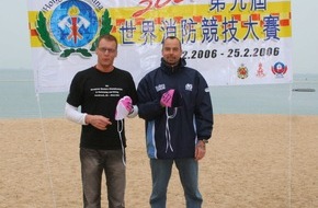 Feuerwehr Essen: FW-E: Essener Feuerwehrmänner auf sportlicher Ebene international erfolgreich Peter Lottmann und Frank Feldmann erkämpften Bronze und Gold