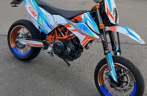 Polizeidirektion Mayen: POL-PDMY: Motorraddiebstahl - Polizei bittet um Zeugenhinweise