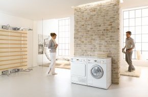 Miele & Cie. KG: Wäschepflege-Generation von Miele in neuer Größe für bis zu acht Kilogramm (mit Bild) / Schonend - sparsam - komfortabel!