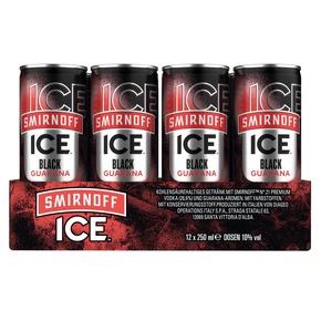 DIAGEO PM: Neu! Smirnoff Ice Black Guarana