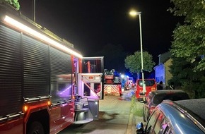 Feuerwehr Oberhausen: FW-OB: Brand eines Terrassendachs in Klosterhardt