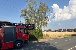Freiwillige Feuerwehr Alpen: FW Alpen: Sturmschaden