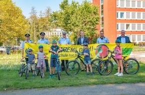 Polizei Coesfeld: POL-COE: Kreis Coesfeld/ Aktion "Brems Dich! Schule hat begonnen." ist gestartet / 1950 Erstklässler werden morgen im Kreis Coesfeld eingeschult