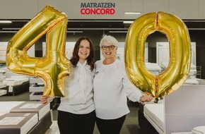 Matratzen Concord: 40 Jahre Matratzen Concord / Vom Abholmarkt in K&ouml;ln zum Schlafspezialisten in Deutschland, &Ouml;sterreich und der Schweiz