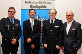 Polizeipräsidium Rheinpfalz: POL-PPRP: Zentrale Bußgeldstelle unter neuer Leitung