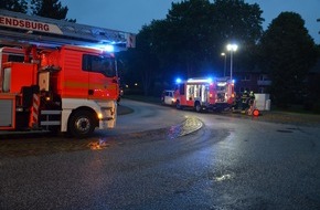 Kreisfeuerwehrverband Rendsburg-Eckernförde: FW-RD: Feuer in Tiefgarage - Hochhaus evakuiert In der Ostlandstraße, im Rendsburger Stadtteil Mastbrook, kam es Heute (04.07.2020) zu einem Feuer.