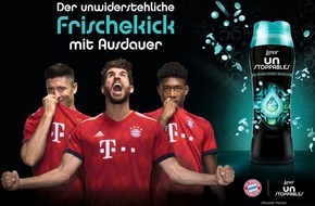 Procter & Gamble Germany GmbH & Co Operations oHG: Lenor Unstoppables und FC Bayern München - eine unaufhaltsame Kooperation für den unwiderstehlichen Frischekick