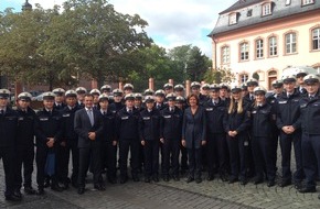 Hochschule der Polizei: HDP-RP: Polizeinachwuchs zu Gast im Landtag