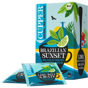 Presseinfo: Die neuen Ländertees von Cupper Teas – Marrakesh Markets, Brazilian Sunset &amp; South African Adventure