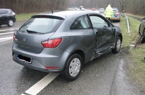 Polizeidirektion Neuwied/Rhein: POL-PDNR: Wissen - Verkehrsunfall mit einer leichtverletzten Person