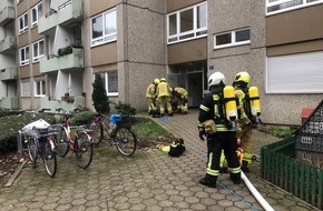 Feuerwehr Ratingen: FW Ratingen: Angebranntes Essen im Mehrfamilienhaus