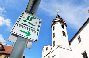 Leipzig Tourismus und Marketing GmbH: Der Lutherweg in Sachsen - eine Wanderung im Zeichen der Reformation / Die Eröffnung des ersten Abschnitts erfolgt am 4. Juni 2014 (FOTO)