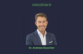 neoshare AG: Einstieg ins Führungsteam: Dr. Andreas Muschter startet bei neoshare